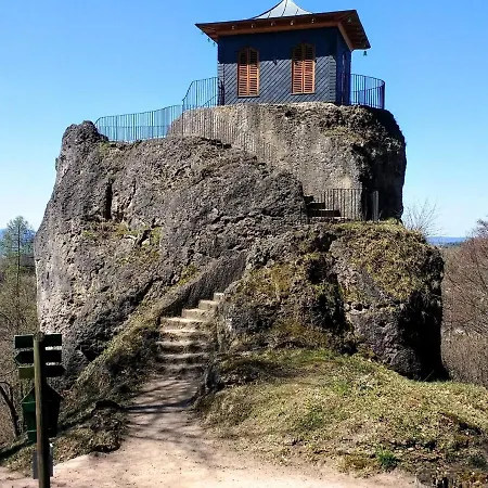 Lovely In The Thuringian Forest With Roof Terrace And Great View