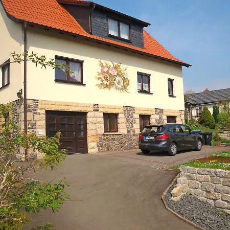 Lovely In The Thuringian Forest With Roof Terrace And Great View Bad Liebenstein