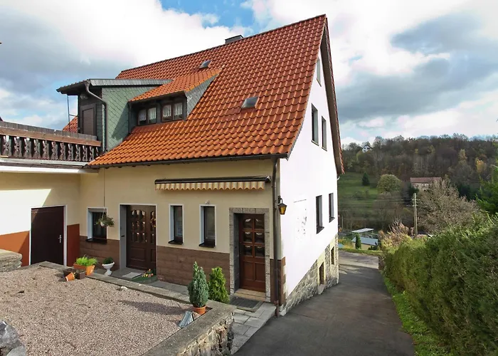 아파트 In The Thuringian Forest With Roof *